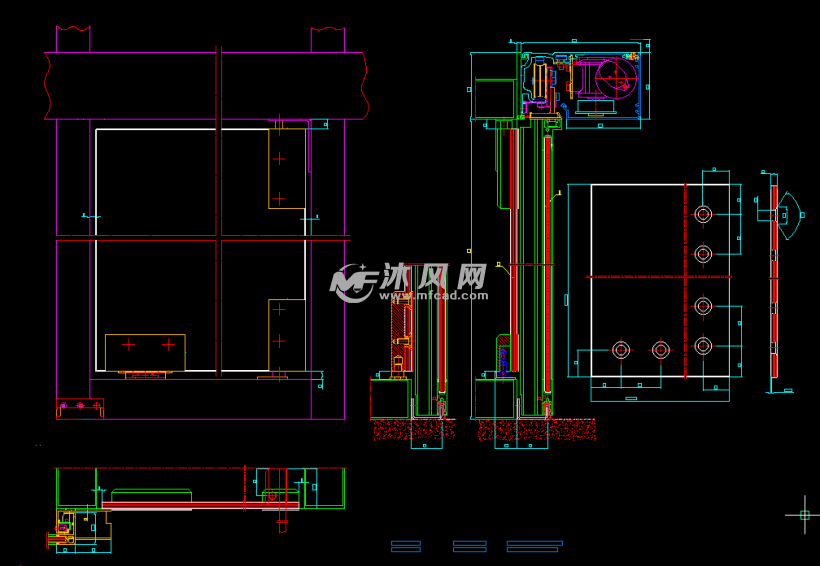 电子感应门节点图