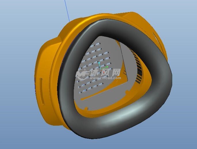 新型防雾霾口罩三维模型图纸
