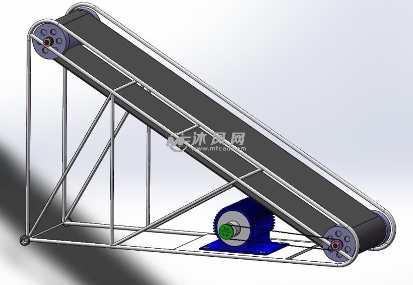 简易传送带设计模型