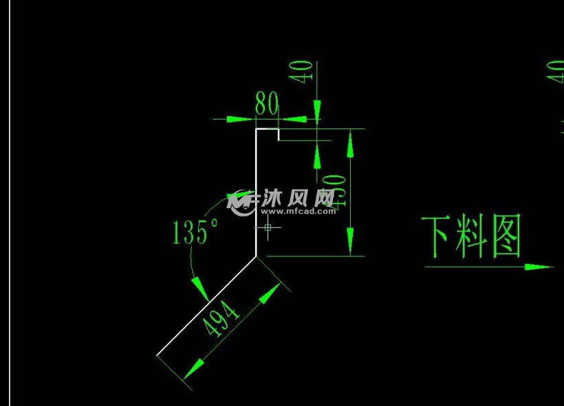 深水槽下料图