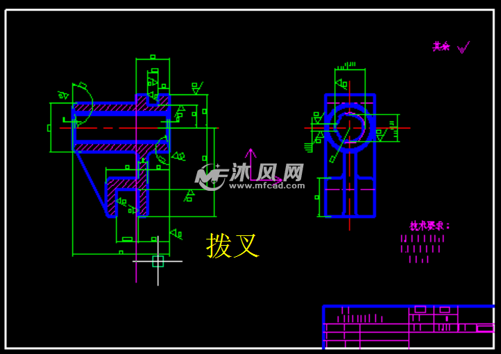 ca6140车床拨叉机加工工艺及钻22花键底孔夹具设计