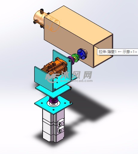 三关节机械臂简易结构