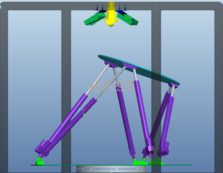 stewart六自由度并联机构