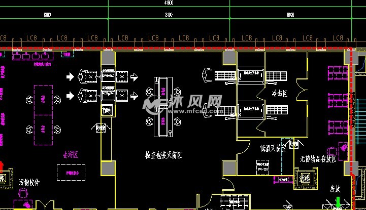 某妇产医院产科及供应室平面布局设计