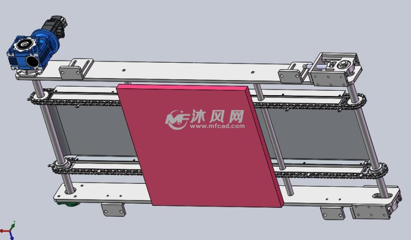 步进电机驱动输送链