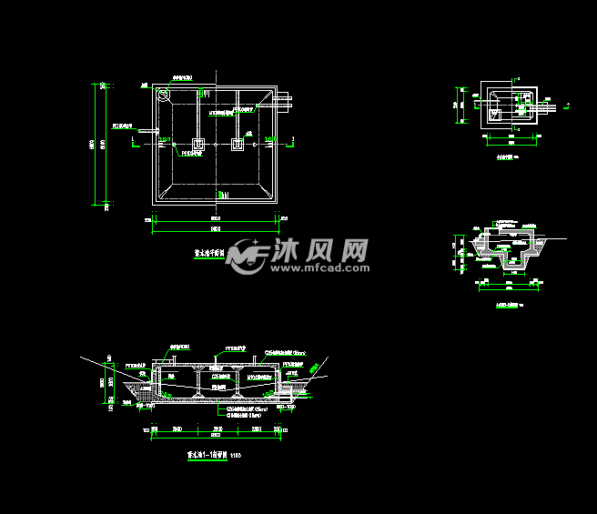 小型蓄水池施工图