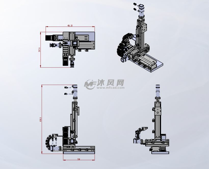 三轴机械手设计