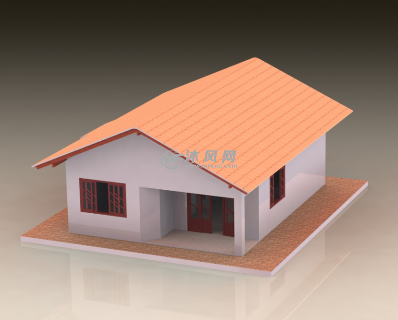 小房子三维模型