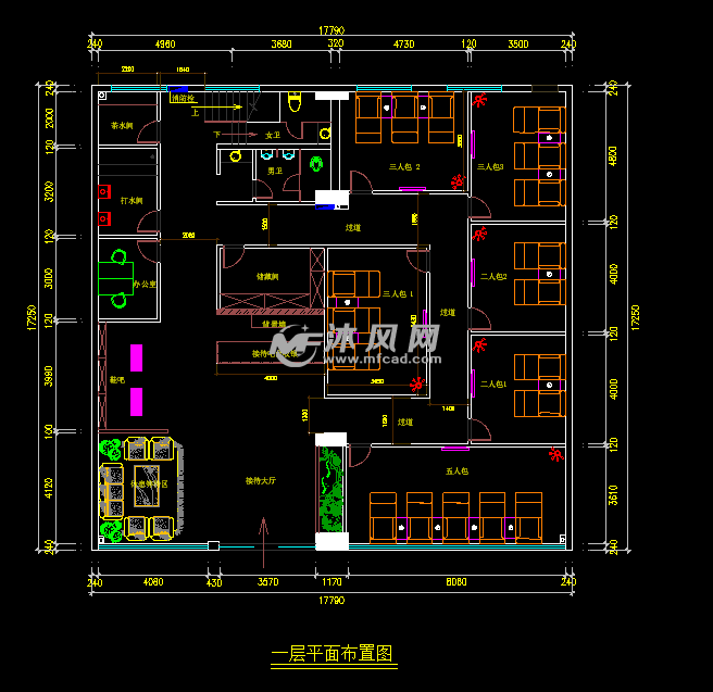 一层平面图