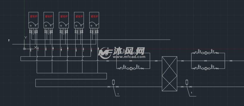 壁挂炉并联系统流程图