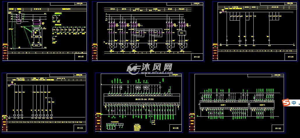 xmk300(1500)自动拉板清洗型板框压滤机控制箱电气原理图