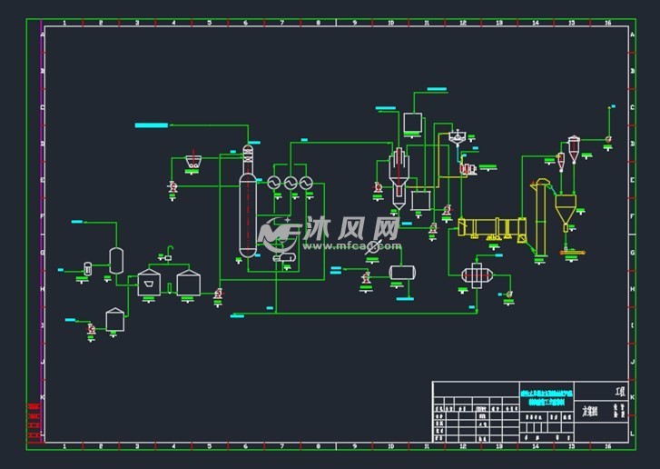 酸性水单塔加压侧线抽氨制硫酸铵工艺流程图