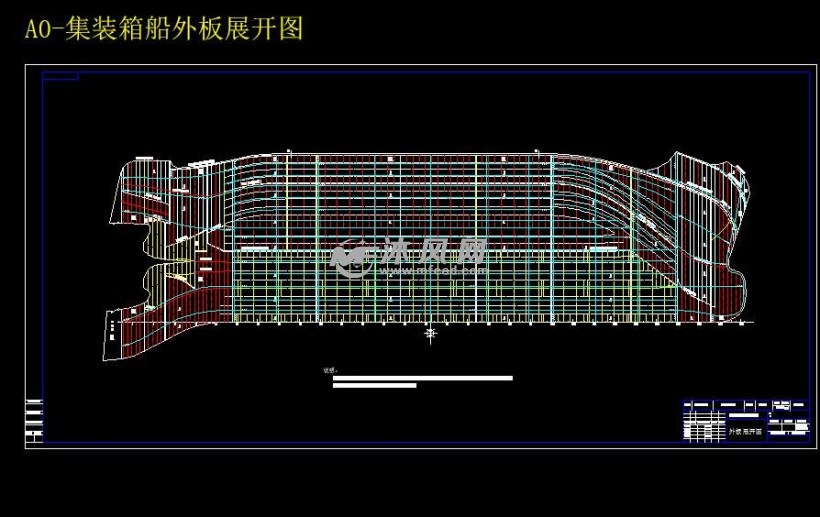 200teu集装箱船船体生产设计(第九部分)