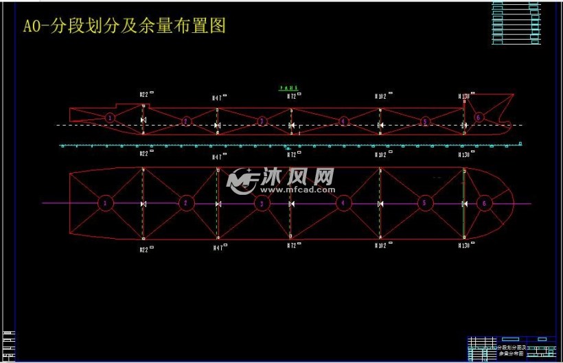 a0-分段划分及余量布置图