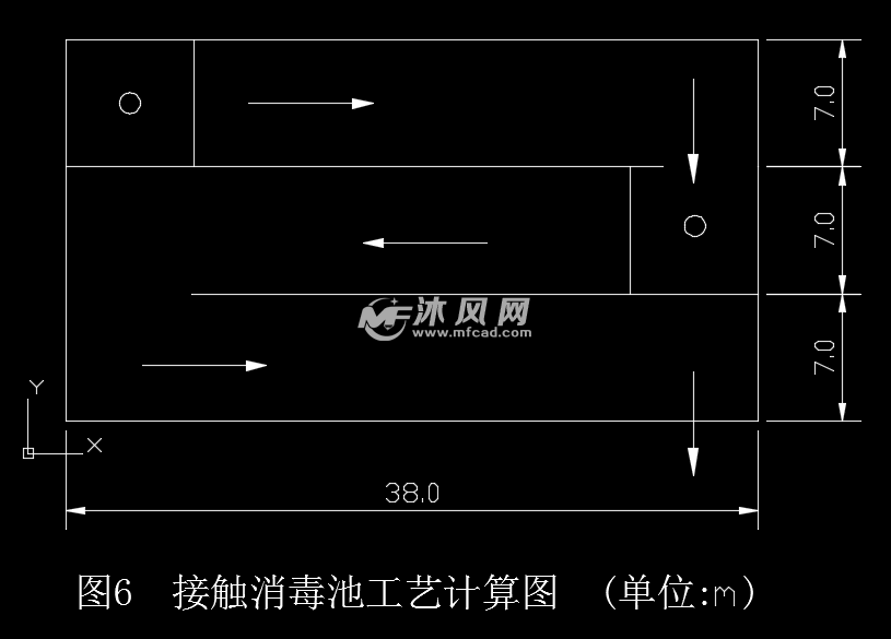 接触消毒池尺寸图