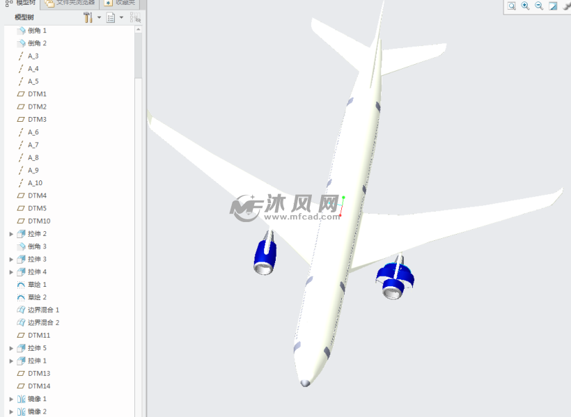 空客330和a330三维模型 - 航空航天图纸 - 沐风网