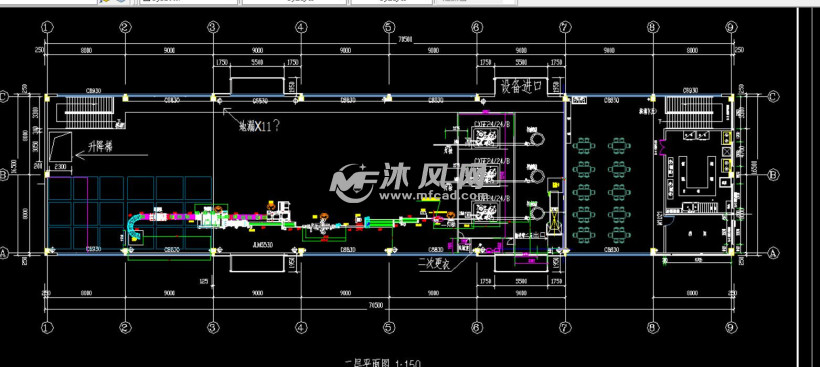 饮料生产线车间布局设备布局图