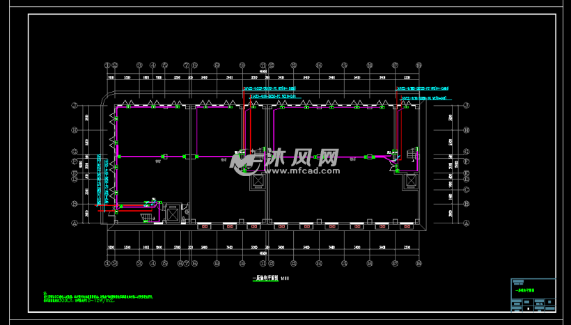 一层强电平面图