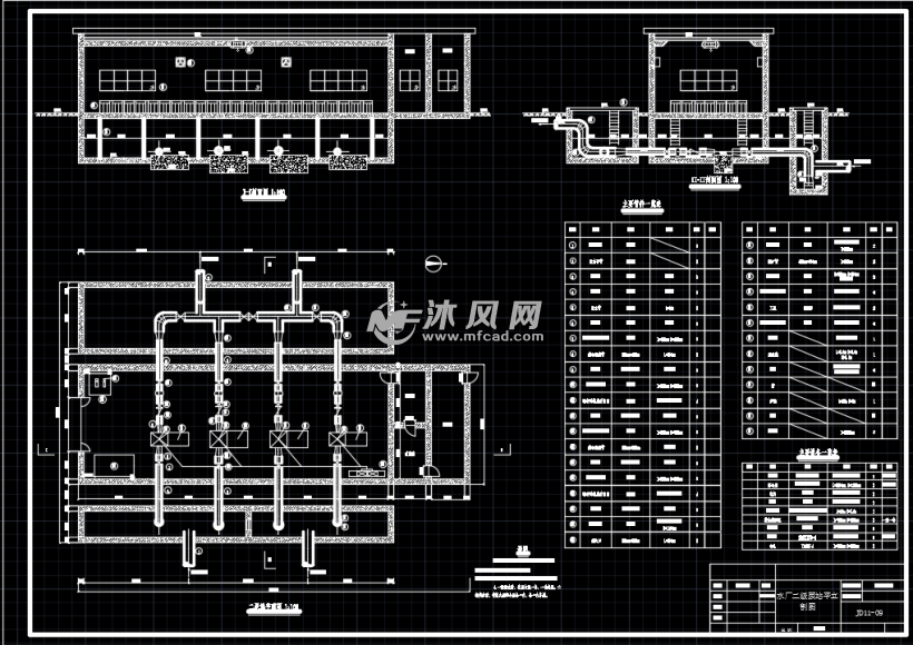 二级泵站设计图纸