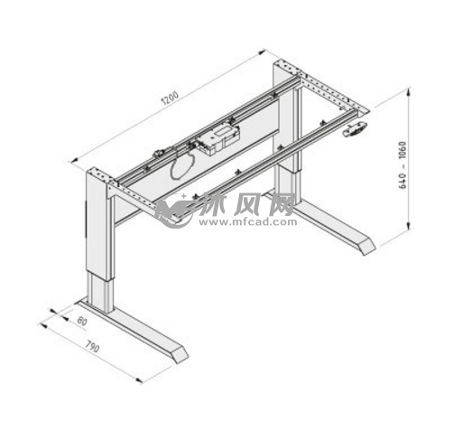 工作台架子焊接 - 工位器具图纸 - 沐风网