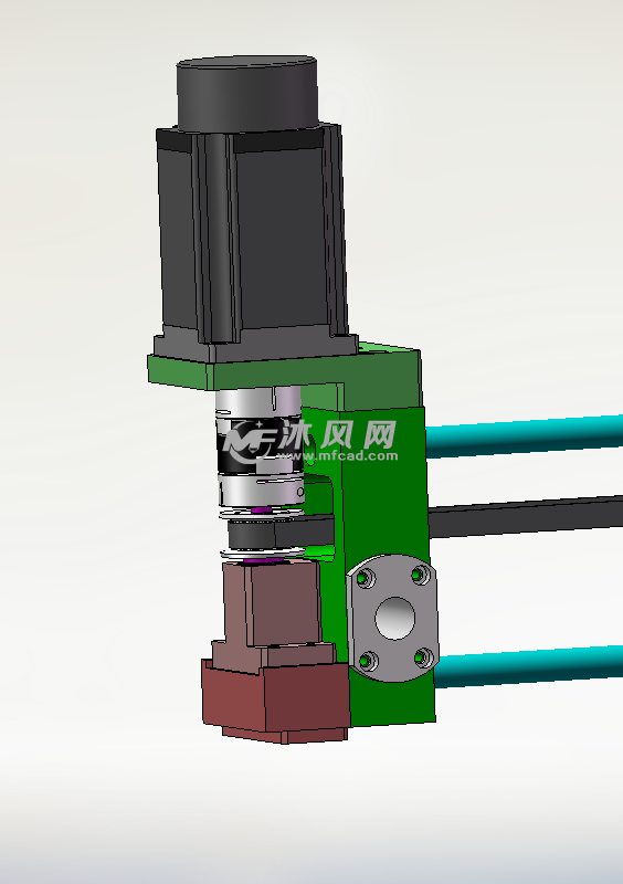 同步带传送三轴结构