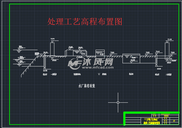 日净水量11万吨生活给水厂设计