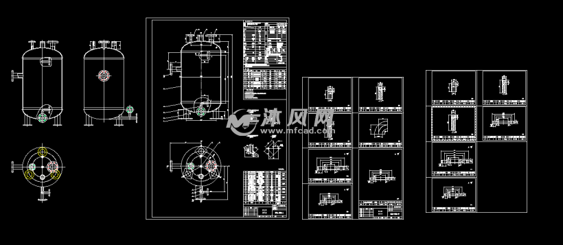 36立方16公斤压力罐全套图纸 - 储存压力容器图纸