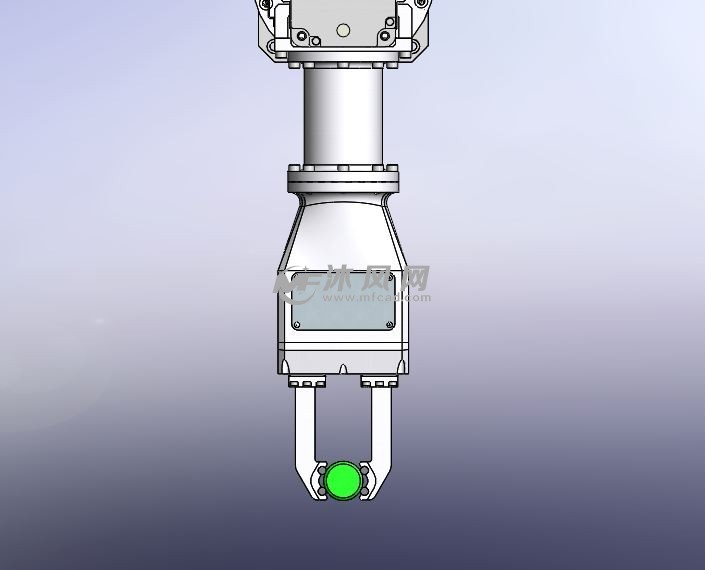 圆柱坐标机械手建模