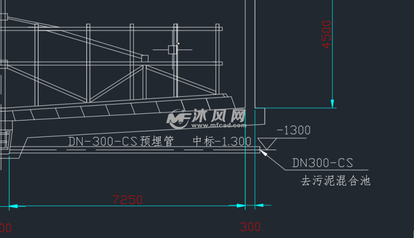 污泥浓缩池图