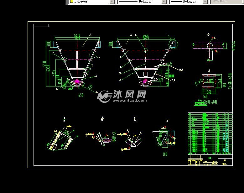 流化床锅炉()3*240)除尘器详细制作安装图