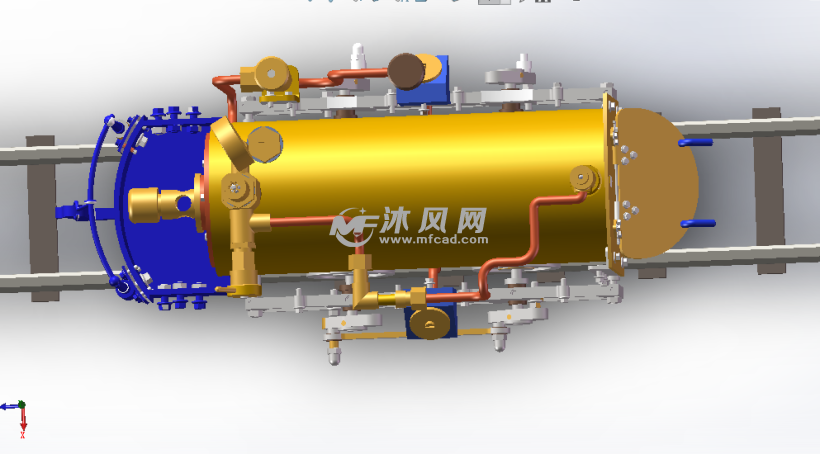 厂区内油罐车设计模型