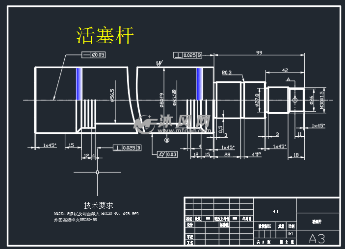 活塞杆