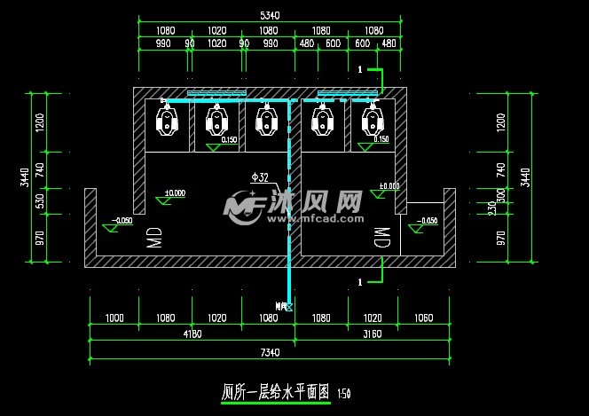 农村,小型公厕全套图纸