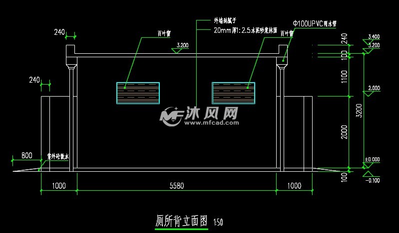农村,小型公厕全套图纸