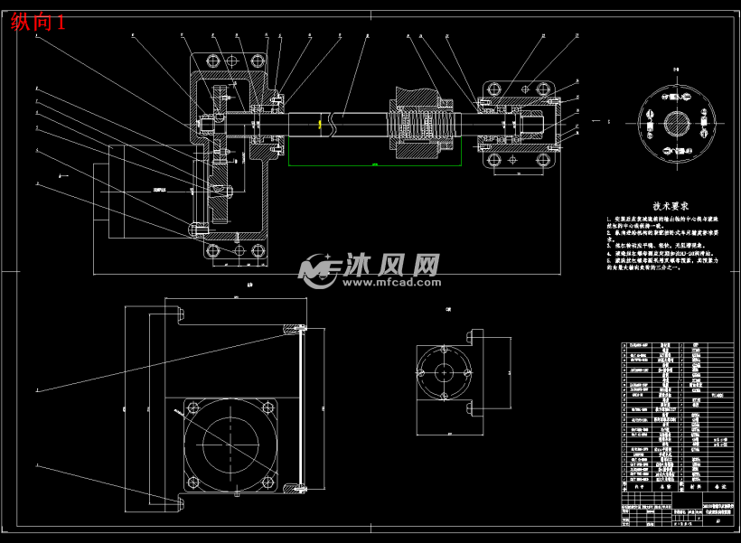 c616主轴箱展开图