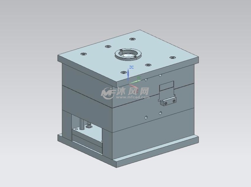 某型激光水平仪外壳注塑模具设计【三维图】
