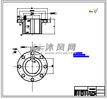 法兰零件加工工艺及夹具设计