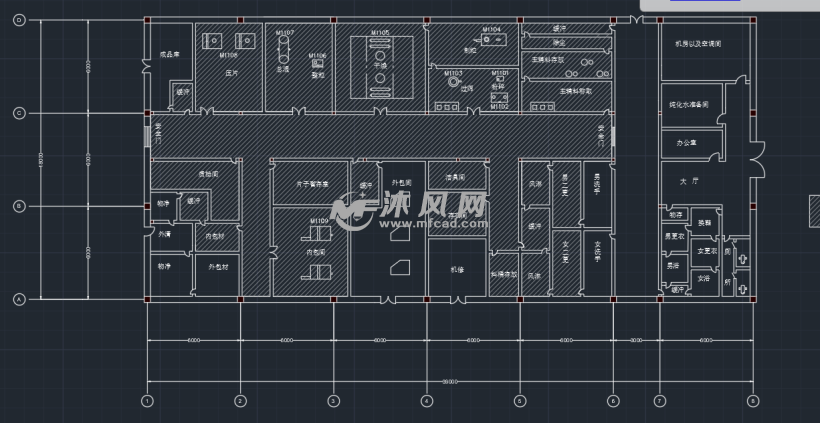 车间平面布置图2