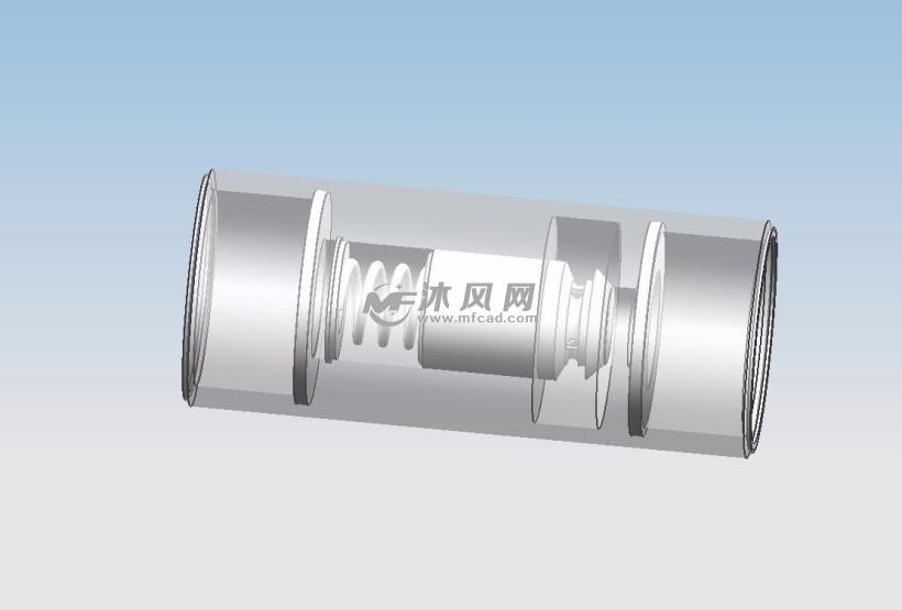 大流量单向阀设计 - 设计方案图纸 - 沐风网