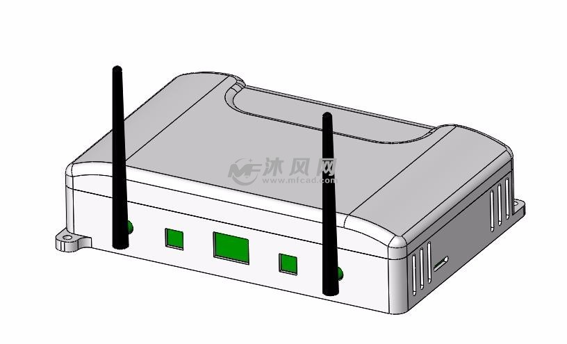 通讯盒终端产品模型