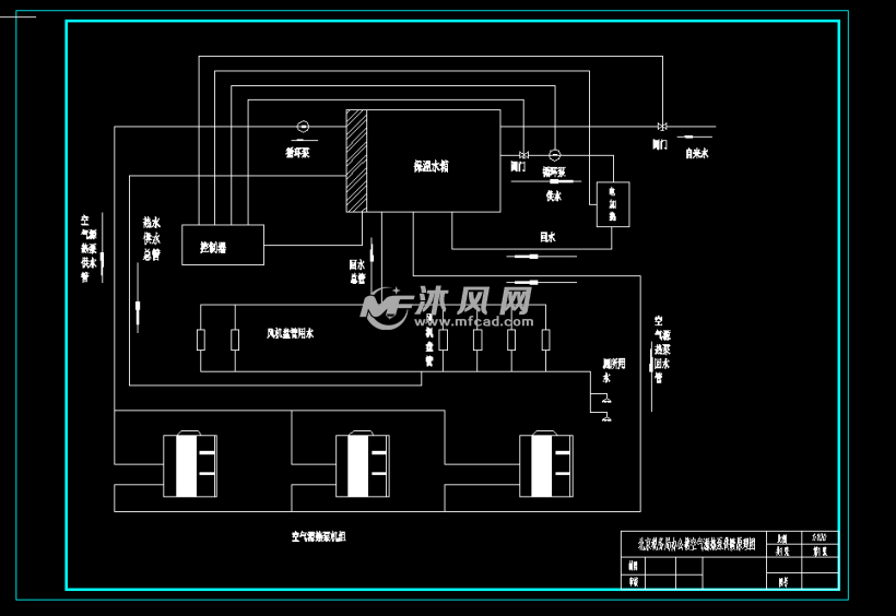 空气能供暖的原理图_空气能采暖系统原理