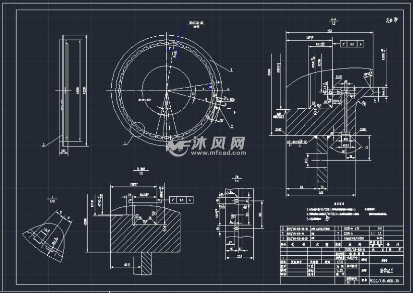 直径2680蒸压釜全套图纸