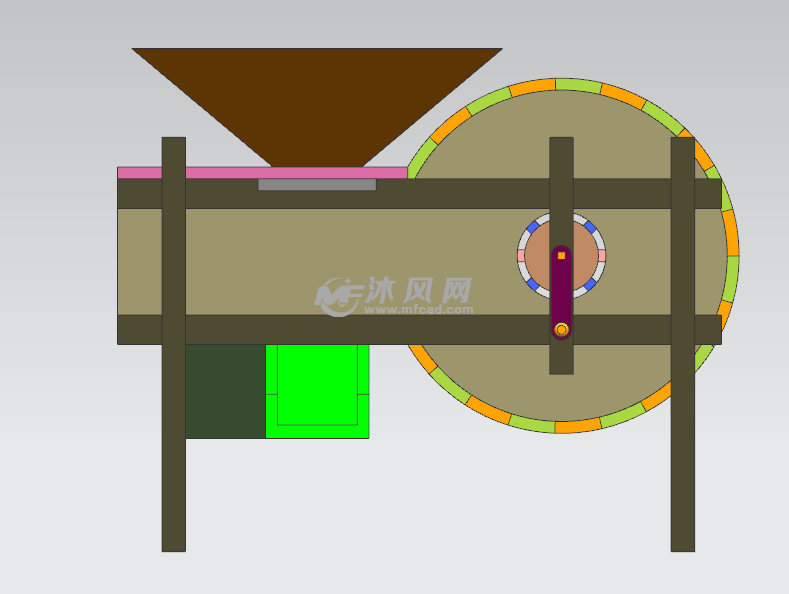 谷物农具-扬谷机 - 农业机械图纸 - 沐风网