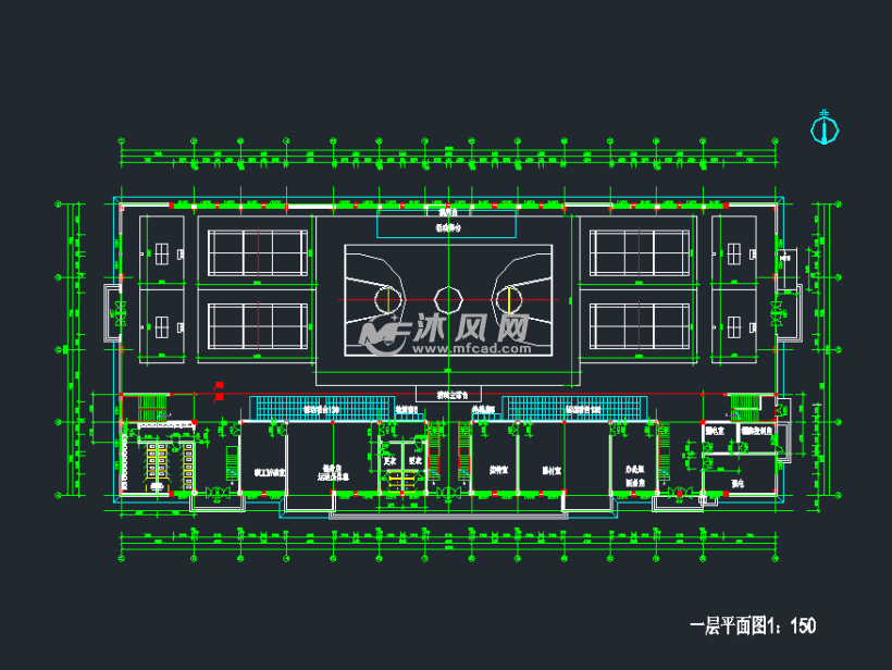 某体育馆建筑