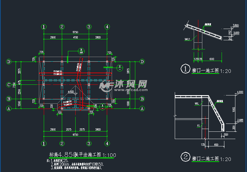 公厕结构图纸