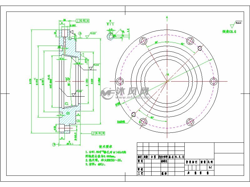 锥套零件的机械加工工艺及夹具设计