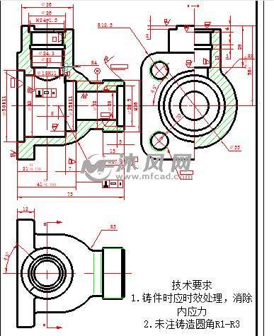 阀体零件工艺设计