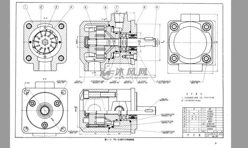 sw叶片泵建模