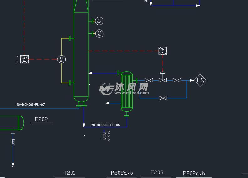 pl精馏pid图