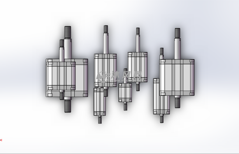 yh系类中空双活塞气缸(9款模型)